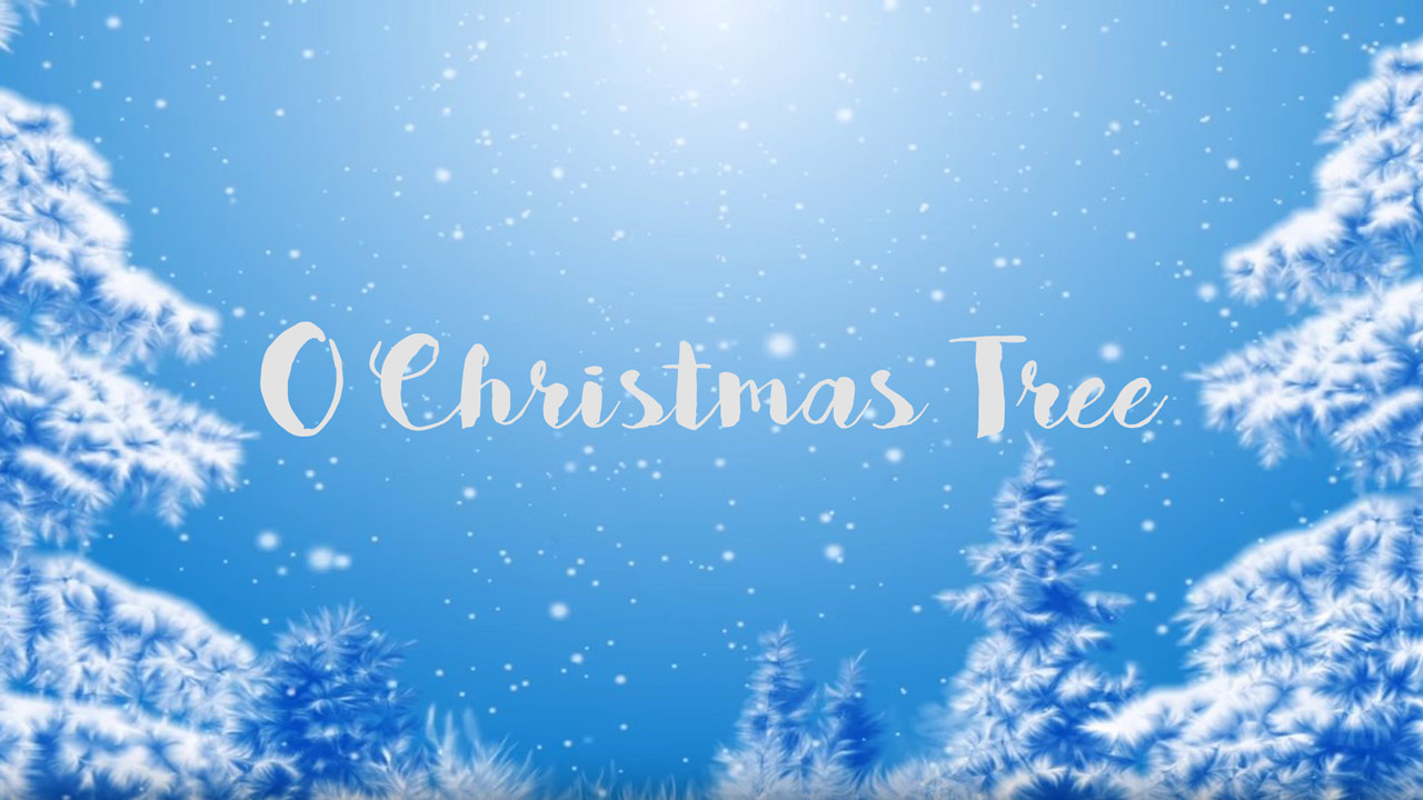 Canción para niños O Christmas tree